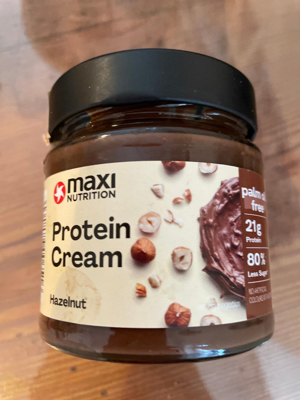 Фото - Крем горіховий протеїновий Protein Cream Hazelnut Maxi Nutrition
