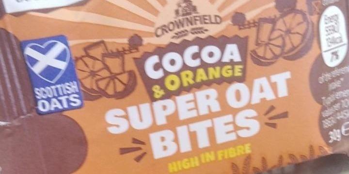 Фото - Батончик вівсяний Cocoa Orange какао-апельсиновий з високим вмістом клітковини Grownfield