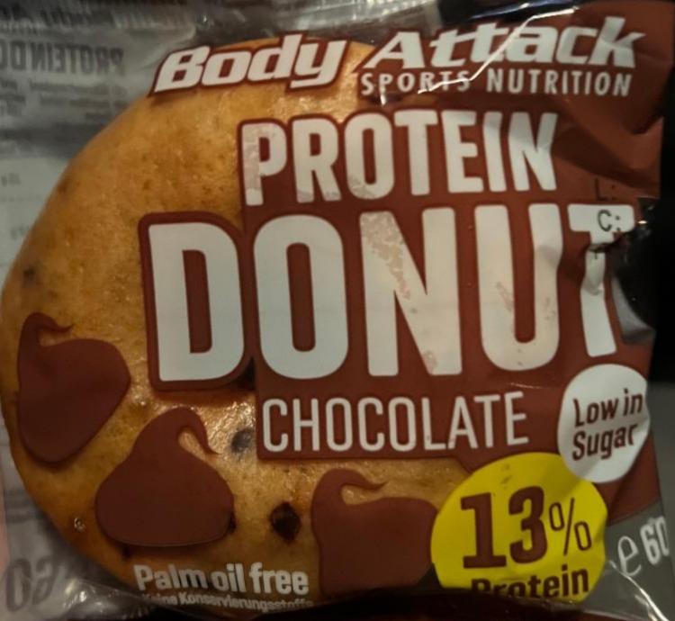 Фото - Donut proteinowy z czekoladą Body Attack