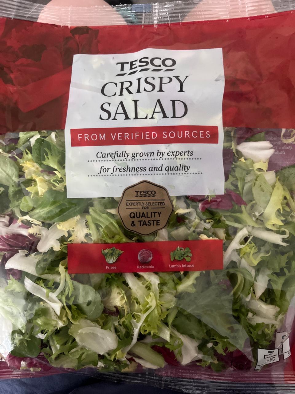 Фото - Crispy salad Tesco