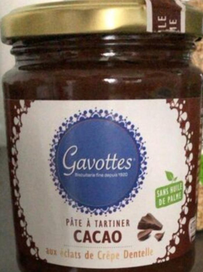 Фото - Шоколадна паста з хрусткими шматочками Gavottes