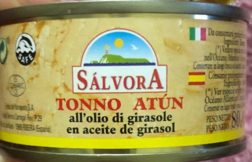 Фото - Тунець в олії Salvora