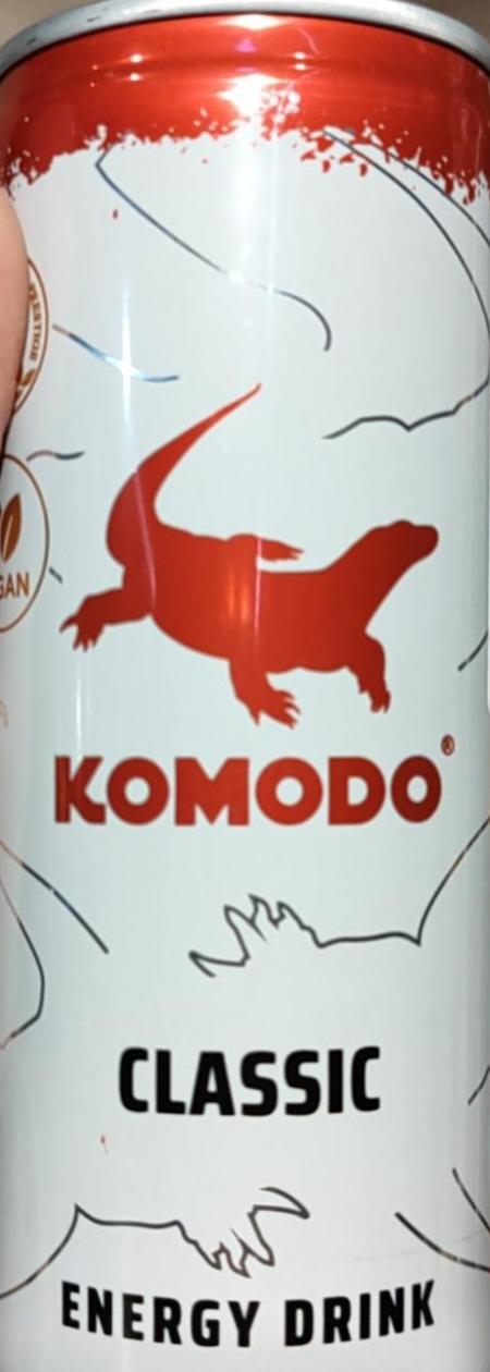 Фото - Напій енергетичний газований Classic Energy Drink Komodo