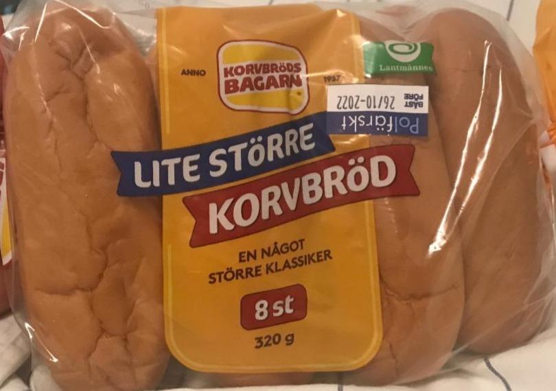 Фото - Булочки для хот-догів Korvbröd Korvbröds Bagarn