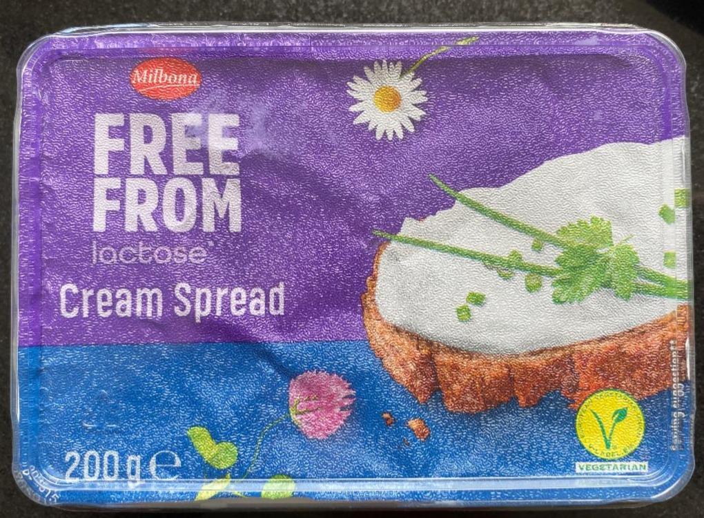 Фото - Free from lactose cream spread Milbona