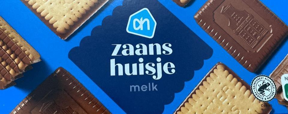 Фото - Печиво здобне 63% молочний шоколад Zaans huisje Albert Heijn