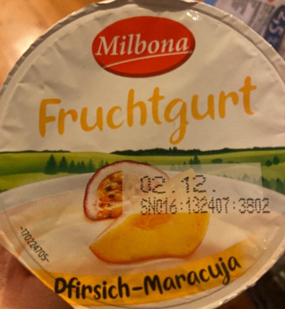 Фото - Fruchtgurt Pfirsich-Maracuja Milbona