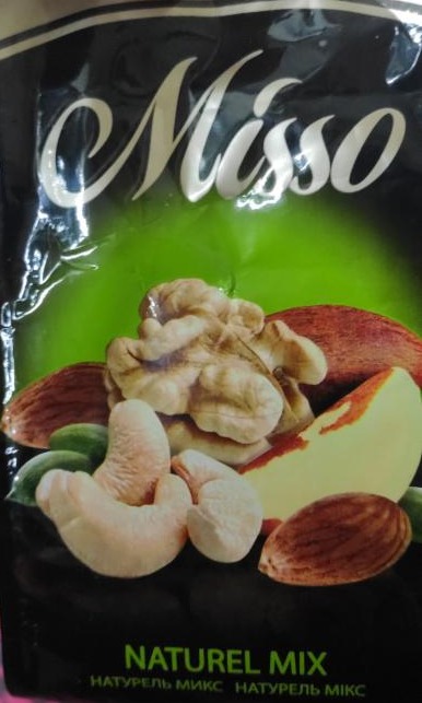 Фото - Асорті сушених горіхів Натурель Мікс Misso