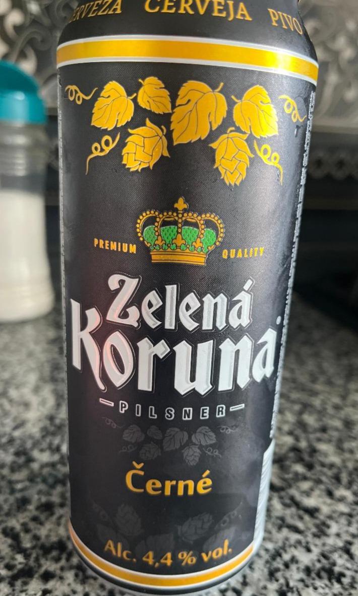 Фото - Пиво темне 4.4% Zelena Koruna