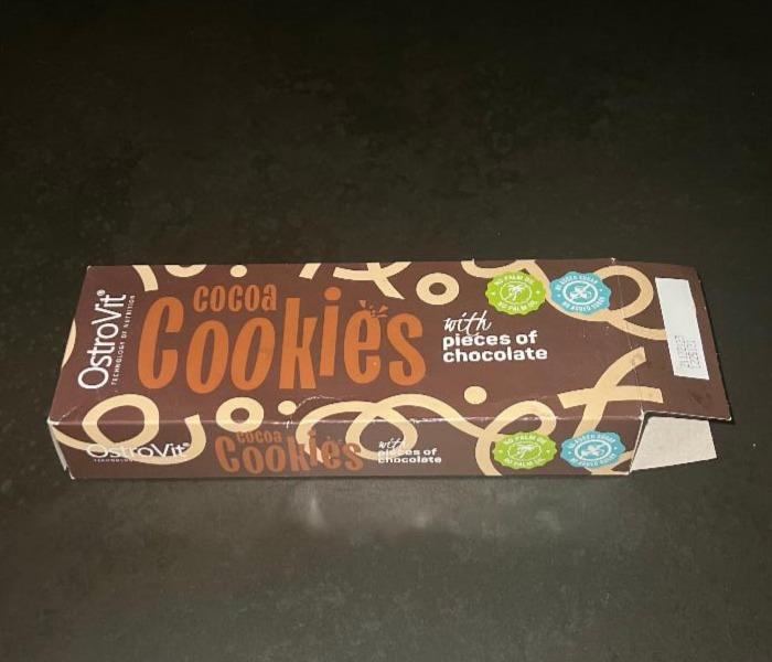 Фото - Печиво зі шматочками шоколаду Cocoa Cookies Ostrovit