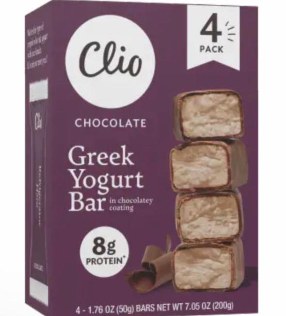 Фото - Батончики зі смаком грецького йогурту Clio