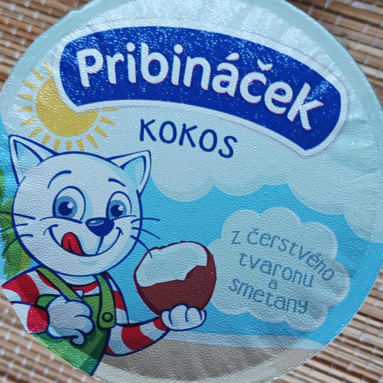 Фото - йогурт Сметанковий крем кокосовий термізований Pribináček