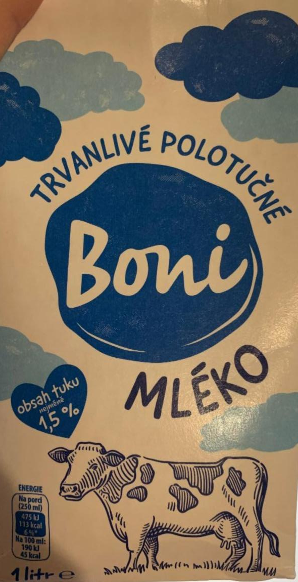 Фото - Молоко 1.5% жирності Boni