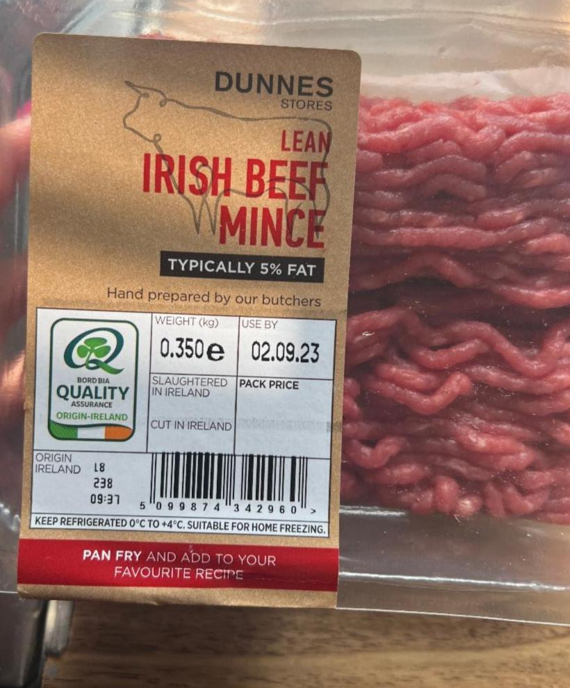 Фото - Фарш яловичий Irish Beef Mince Dunnes Stores