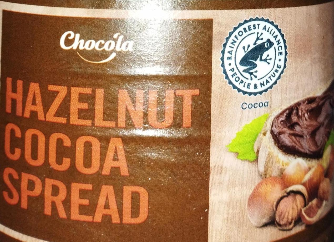 Фото - Шоколадна паста Hazelnut cocoa spread Chocola