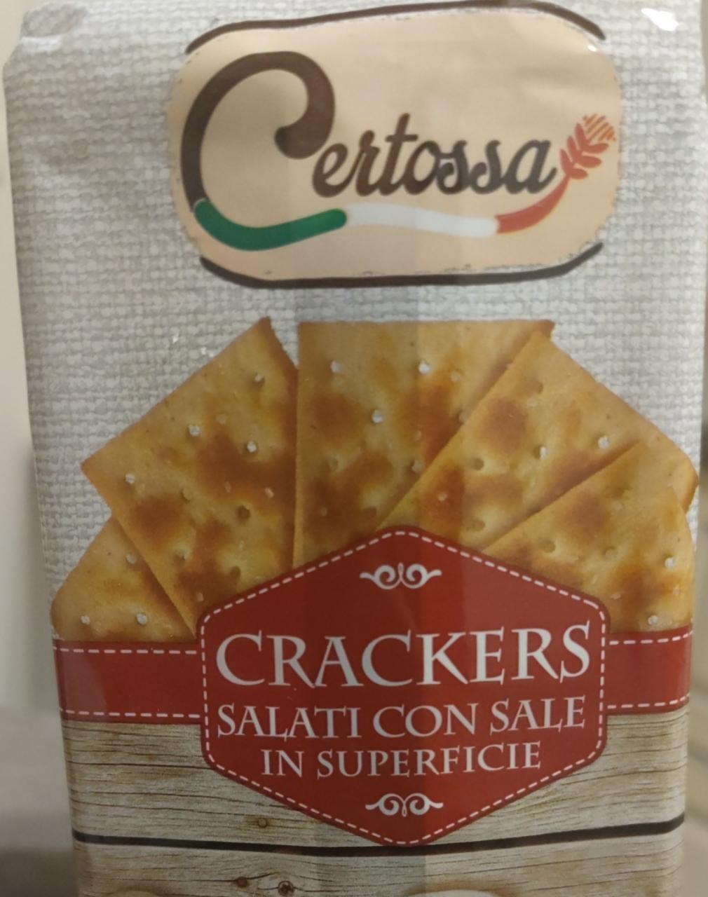 Фото - Crackers salati con sale in superfiie Certossa