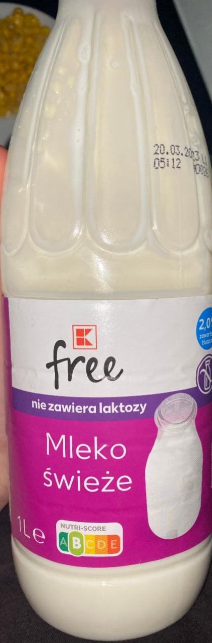 Фото - Молоко 2% безлактозне Mleko Swieze K-Free Kaufland
