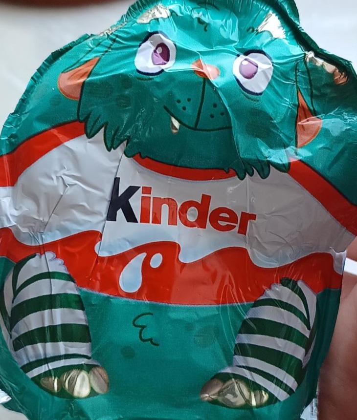 Фото - Щоколадна фігурка Kinder Monster Halloween Kinder