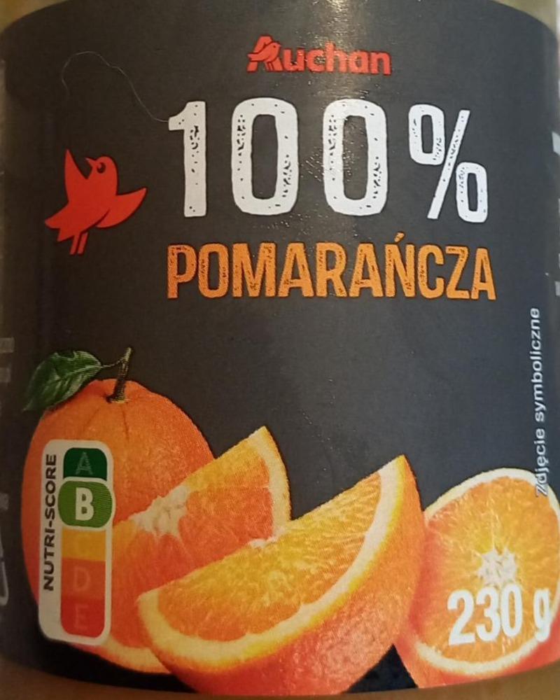 Фото - Pomarańcza 100% owoców Auchan