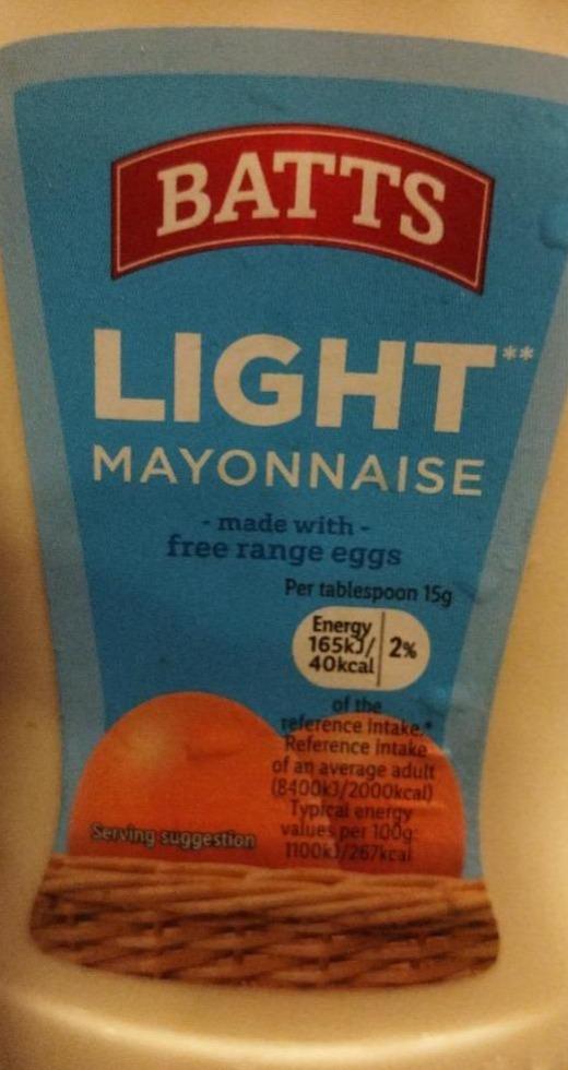 Фото - Llight mayonnaise Batts