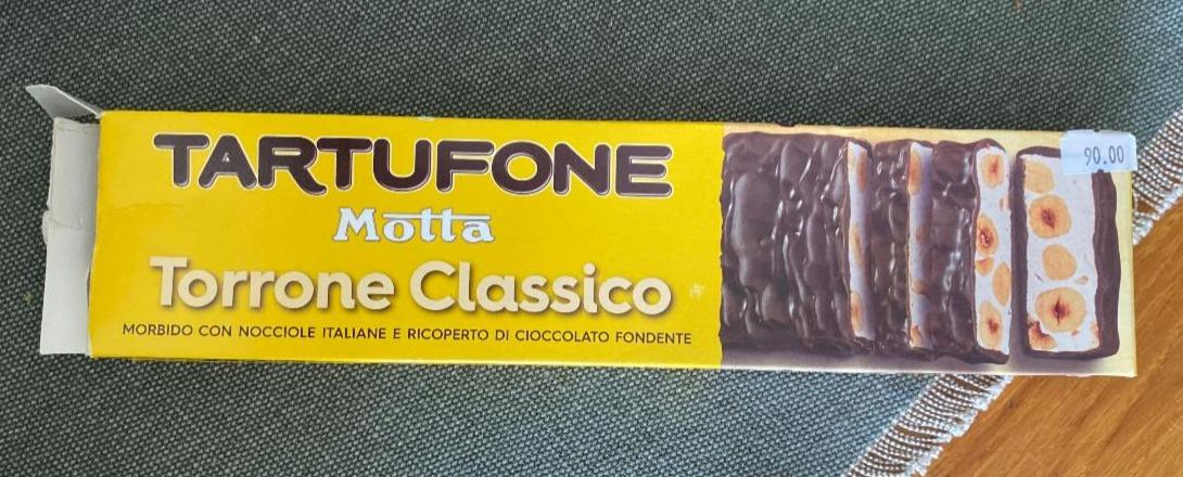 Фото - Нуга з цільними горіхами Torrone Classico Tartufone Motta