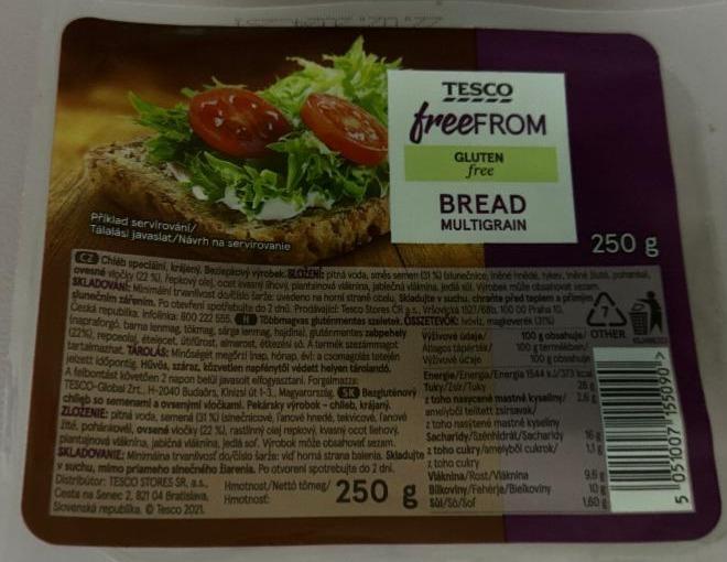 Фото - Free From Gluten-free bread with seeds and oatmeal Tesco