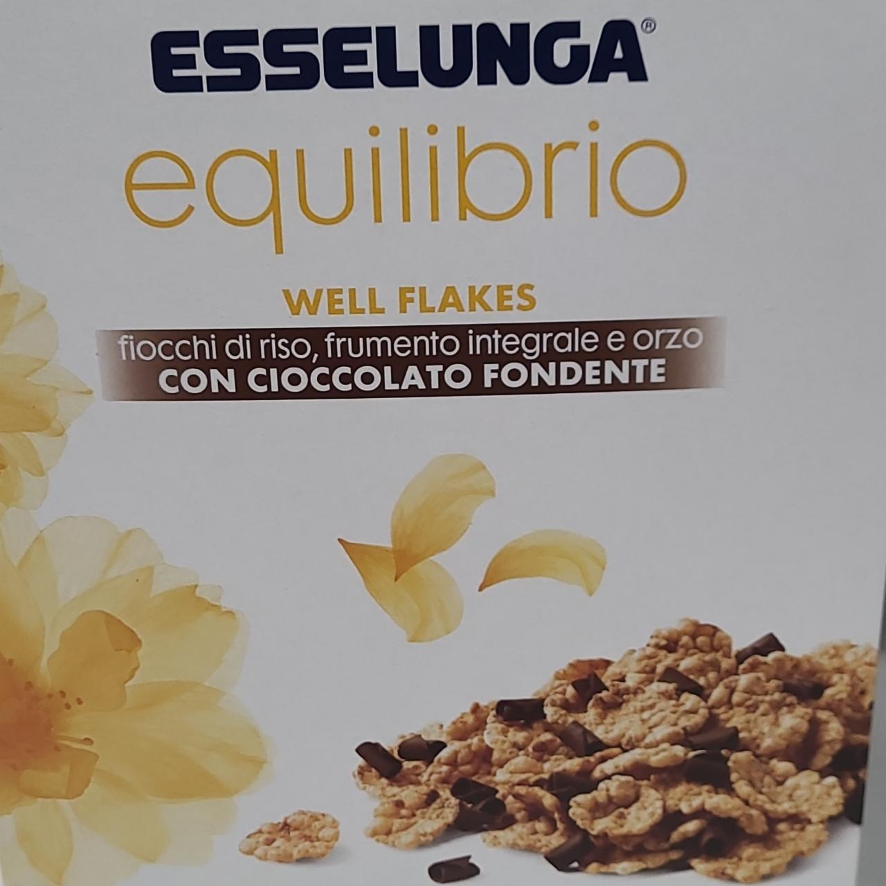 Фото - Equilibrio well flakes con cioccolato fondente Esselunga