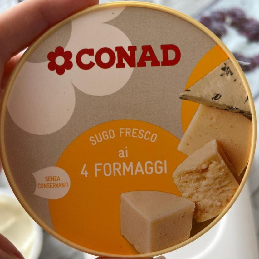 Фото - Sugo fresco ai 4 formaggi Conad
