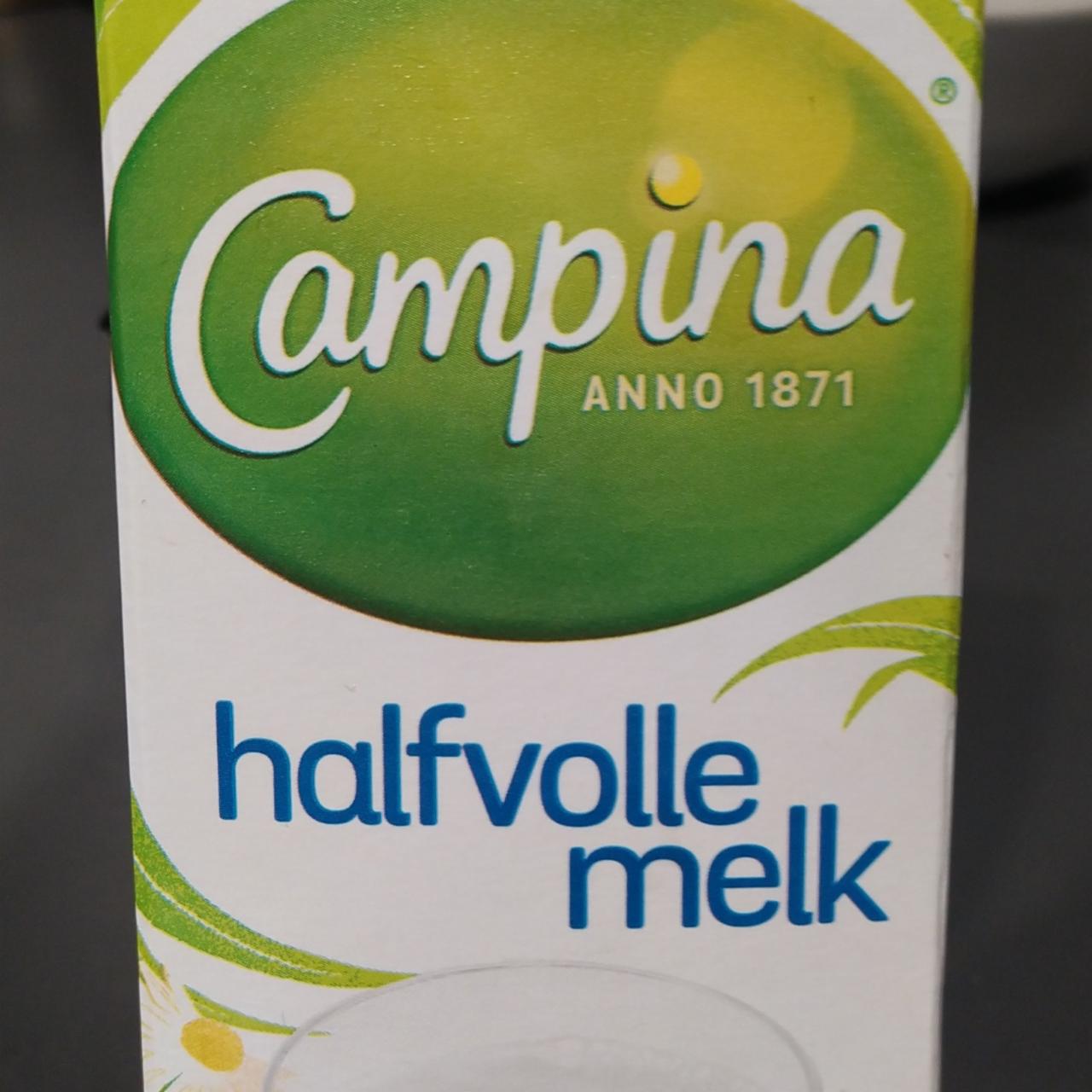 Фото - Молоко 1.5% Halfvolle Melk Campina