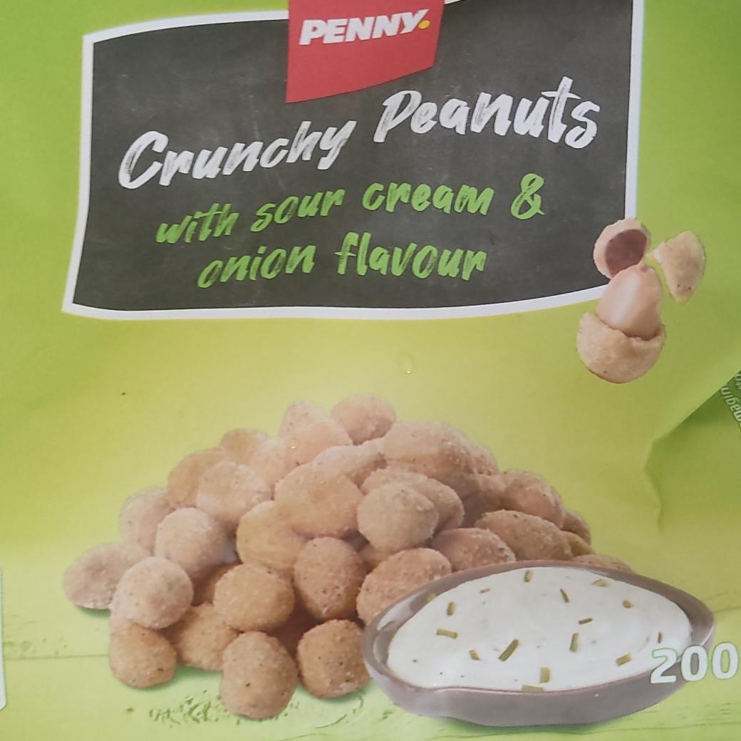 Фото - Арахіс зі смаком сметани і цибулі Crunchy Peanuts Penny