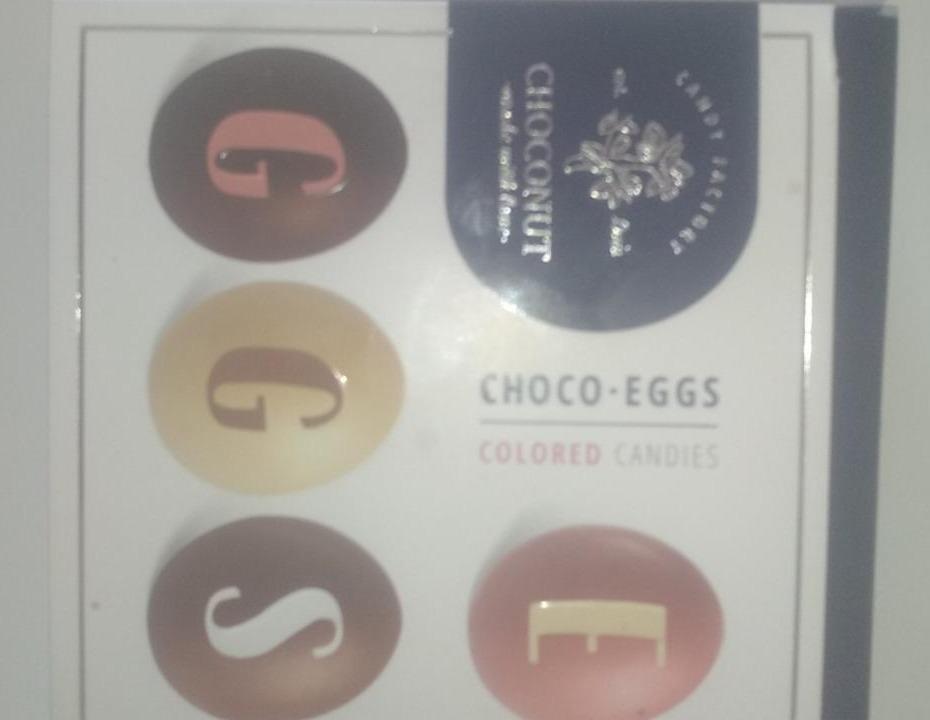 Фото - Цукерки Choco Eggs Choconut