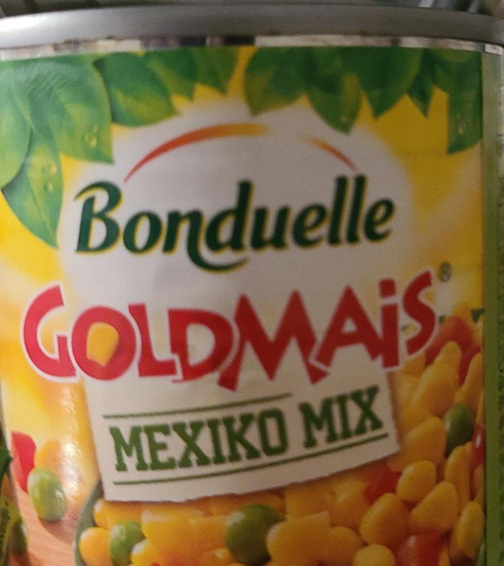 Фото - Кукурудза консервована Goldmais Mexico mix Bonduelle