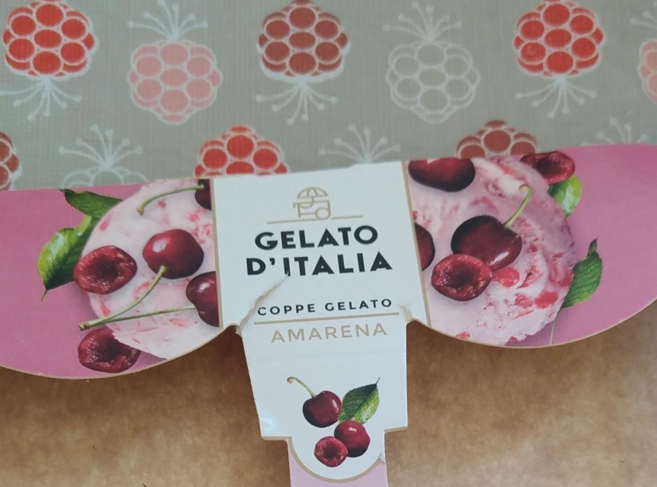Фото - Морозиво з вишнею Gelato Coupes Amarena Gelato D'italia