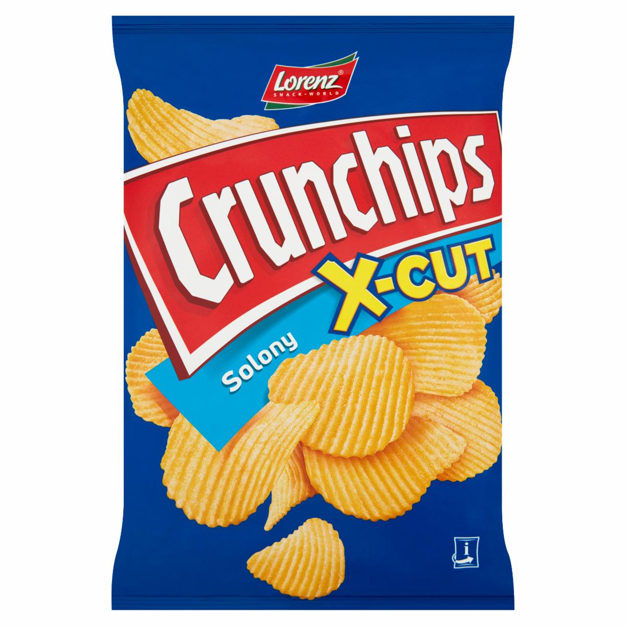 Фото - X-Cut Chipsy ziemniaczane solony Crunchips