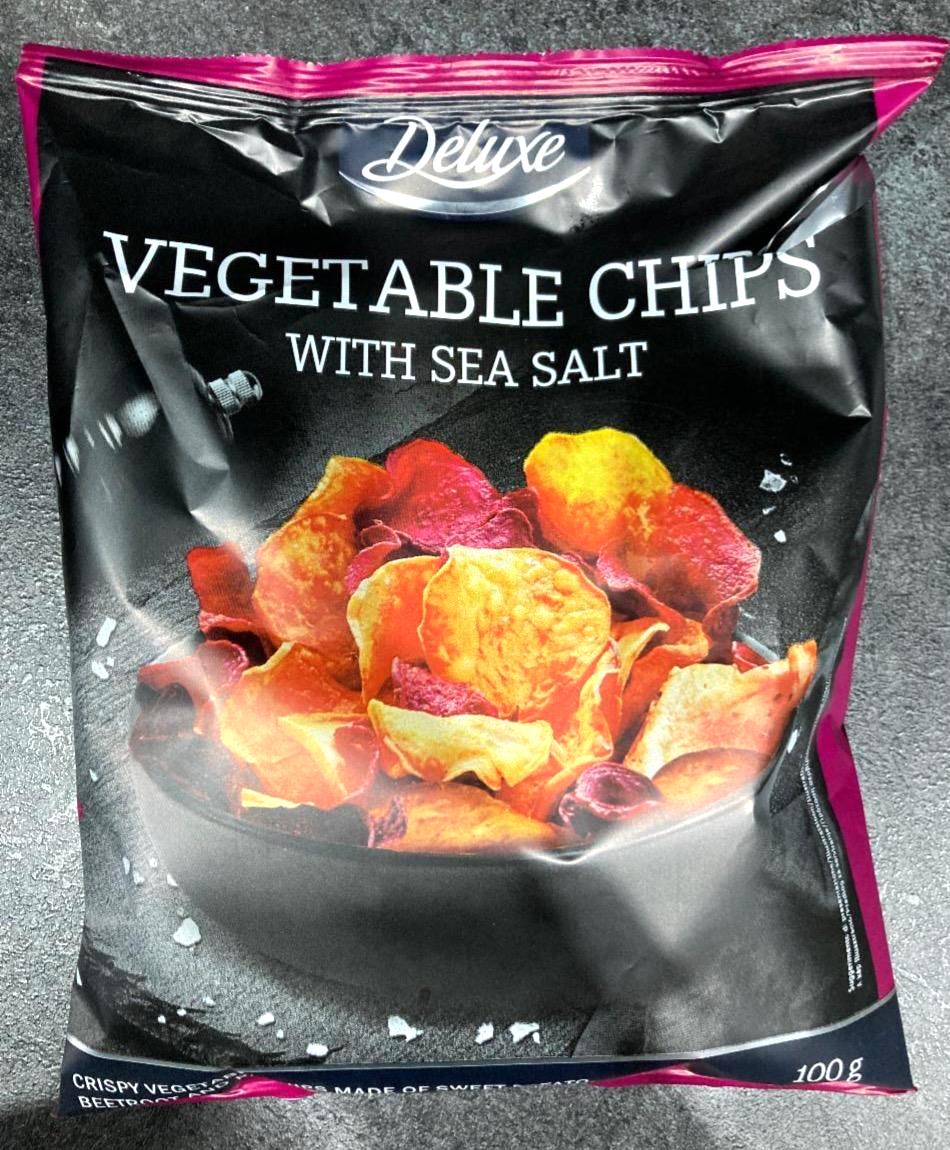 Фото - Vegetable chips with sea salt Deluxe