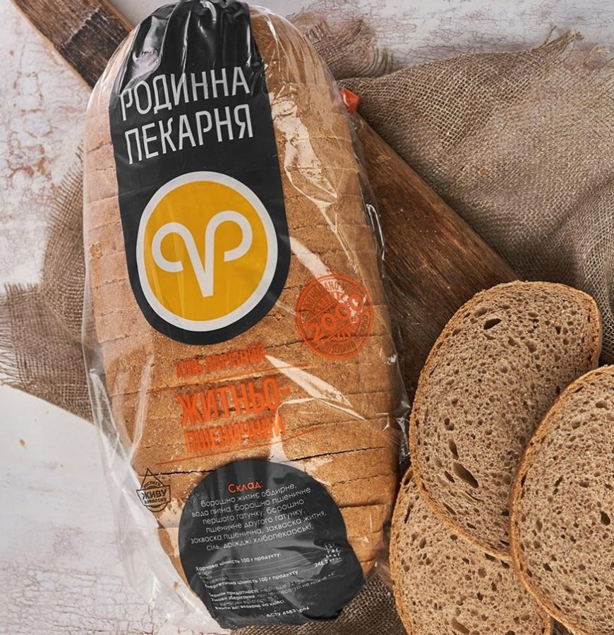 Фото - Хліб житньо-пшеничний Родинна пекарня