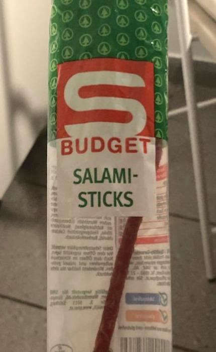 Фото - Ковбаски сиров'ялені Salami Sticks Spar