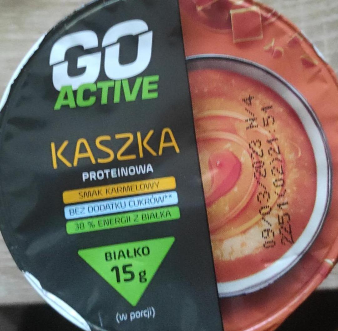 Фото - Каша протеїнова зі смаком карамелі Go Active