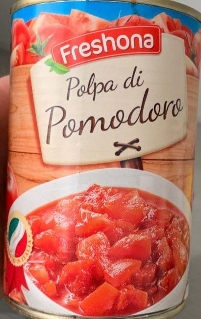 Фото - Різані томати у власному соку Freshona