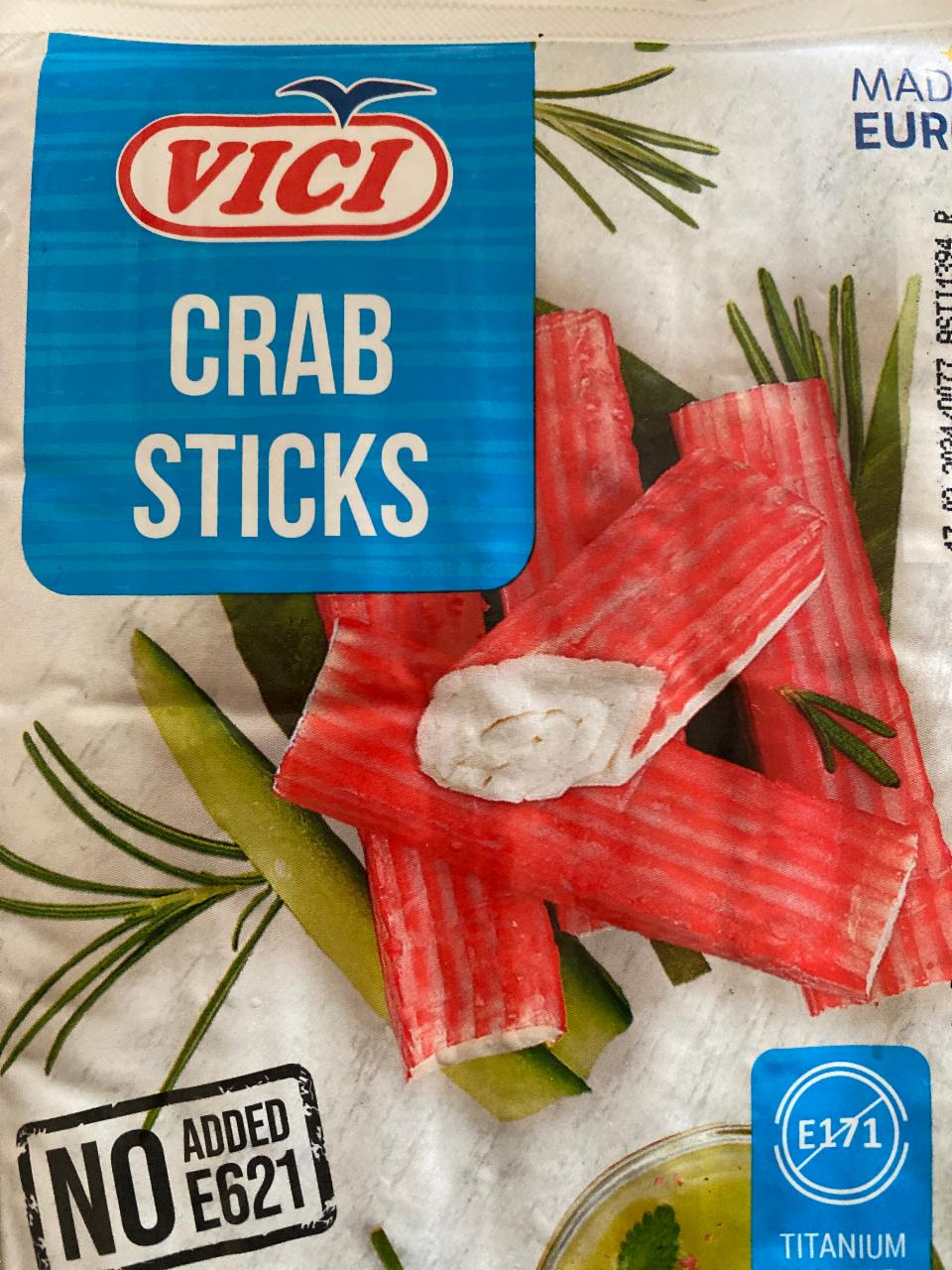 Фото - Крабові палички охолодженні Crab Sticks Vici