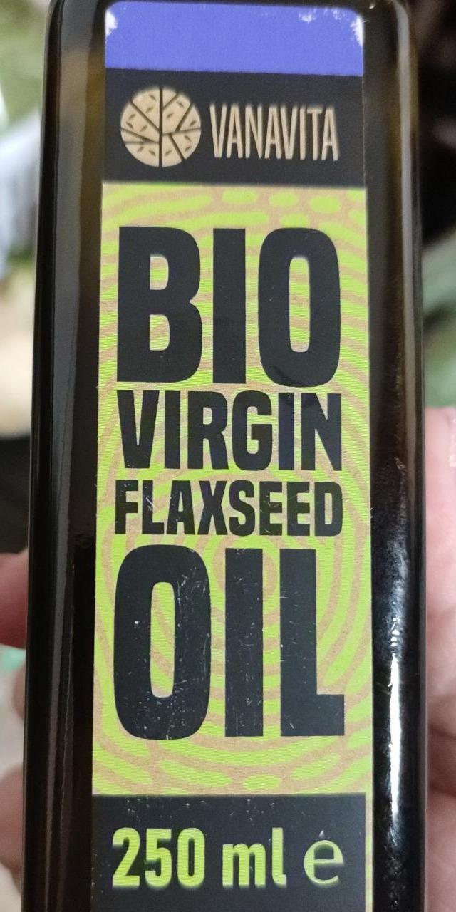 Фото - Bio Virgin flaxseed oil Vanavita