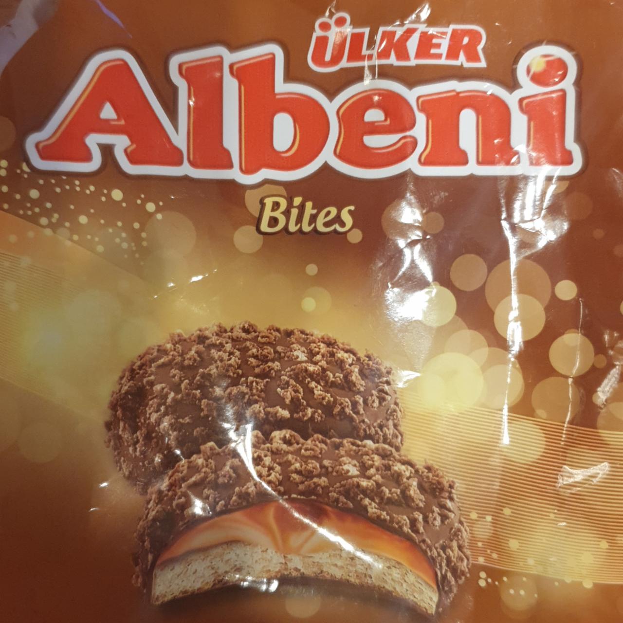 Фото - печиво з карамеллю в молочному шоколаді і з крихтами печива Albeni Ulker
