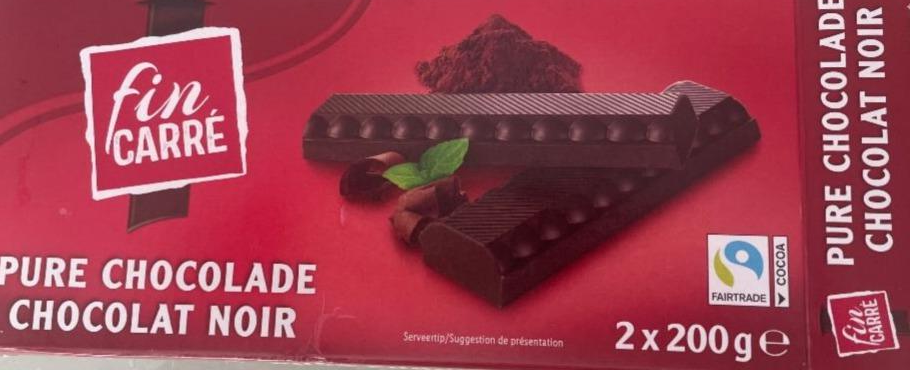 Фото - Шоколад темний Fin Carré Lidl