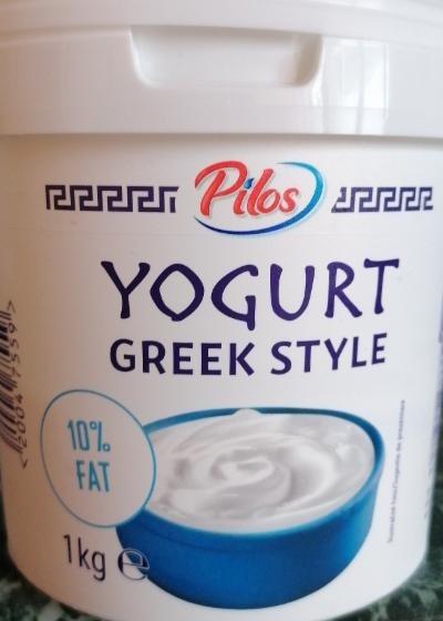 Фото - Йогурт в грецькому стилі Milbona Вершковий 10% Pilos
