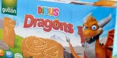 Фото - Печиво Dibus Dragons Gullon