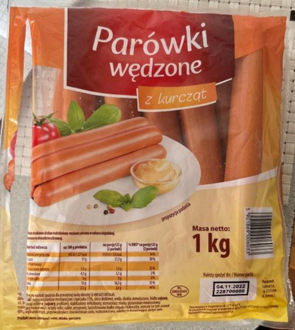 Фото - Сосиски із м'яса курча Parówki wędzone