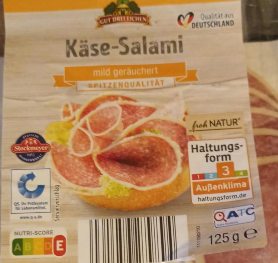 Фото - Käse-Salami mild geräuchert Kaufland