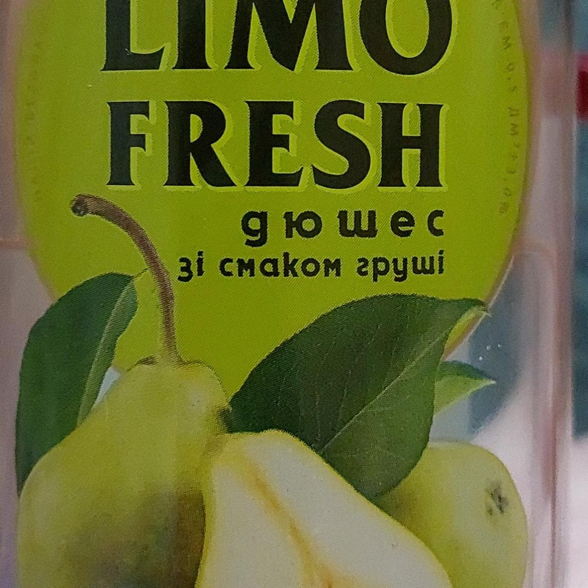 Фото - Напій безалкогольний сильногазований Дюшес зі смаком груші Limofresh