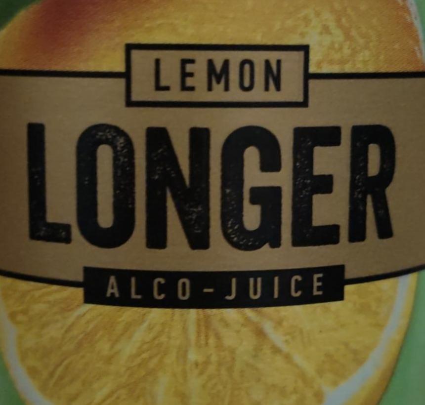 Фото - Напій слабоалкогольний негазований зі смаком лимона Lemon Longer