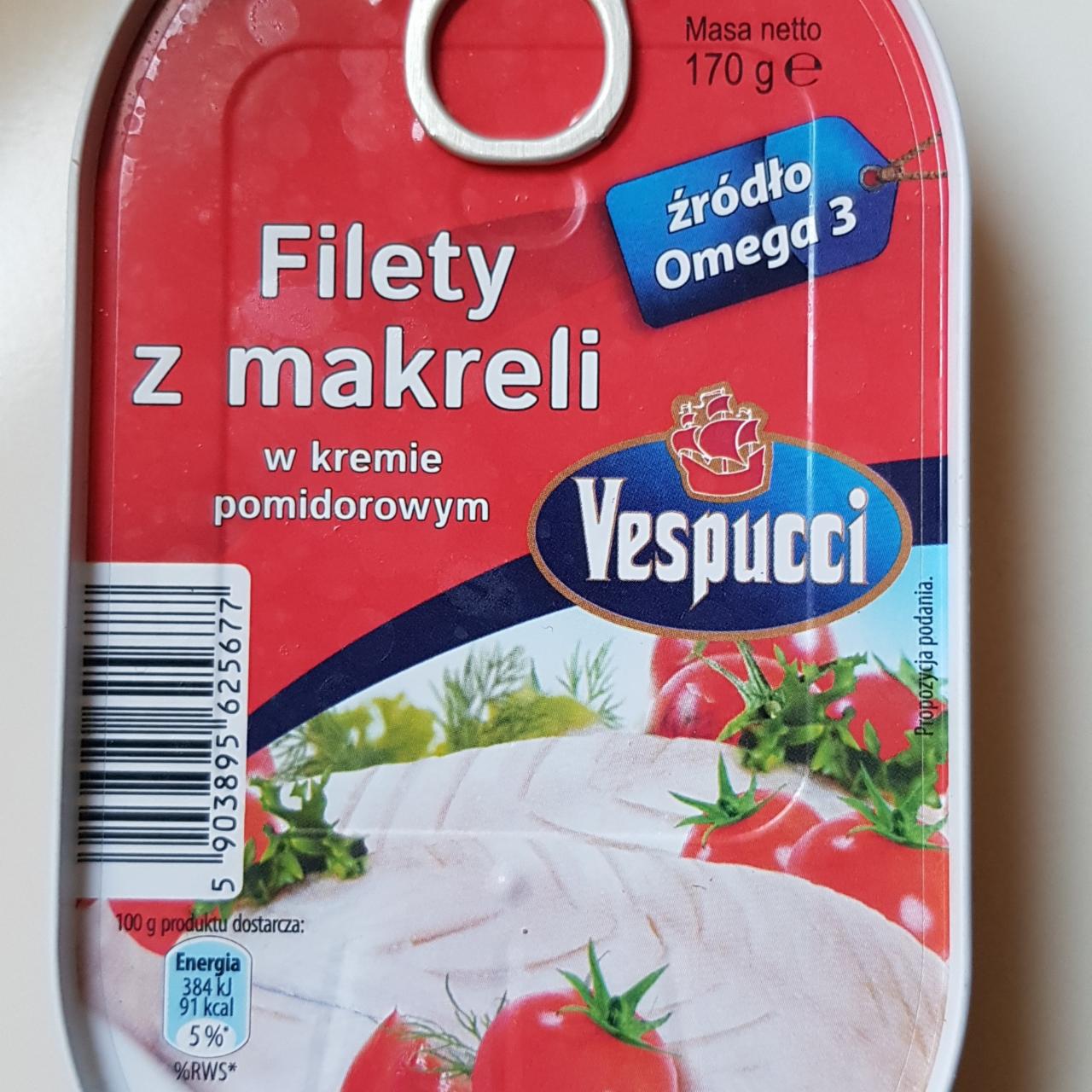 Фото - Filety z makreli w kremie pomidorowym Vespucci